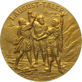 Preview: 1. August-Taler 2010 - Albert Anker Preview: 1. August-Taler 2010 - Albert Anker